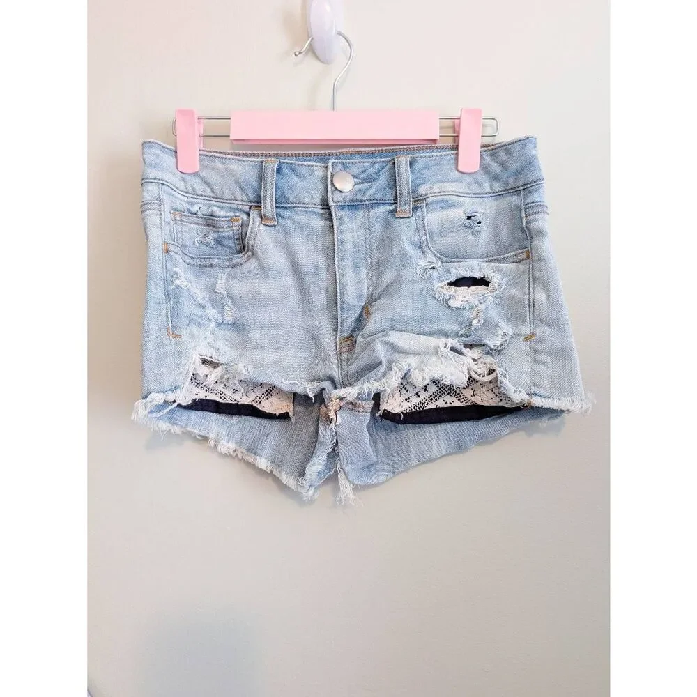 American Eagle Outfitters Super Stretch High Rise Shortie 4